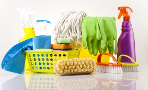 Clean oven racks and grease-free appliance after specialist cleaning