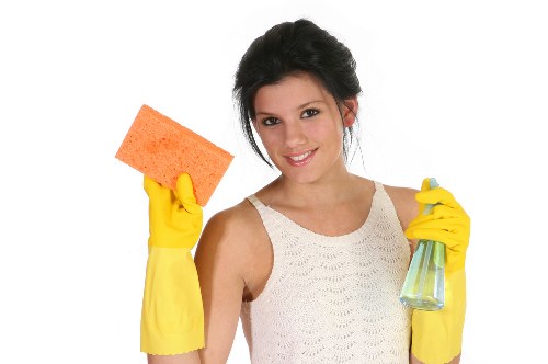 Kitchen cleaning in a Belsizepark apartment with period features