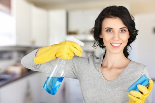 Local sofa cleaning team working in a Belsizepark apartment