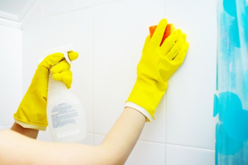 End of tenancy cleaning work in a Belsize Park home with detailed room-by-room care