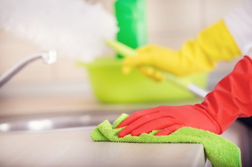 Reviewing oven cleaning safety procedures